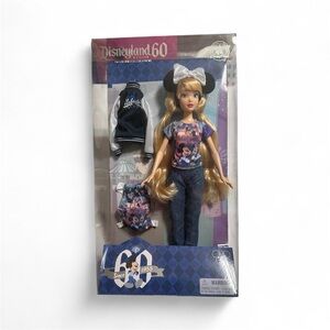 Disney Doll with Blue Outfit and Accessories